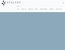 Tablet Screenshot of catalystpartners-eg.com